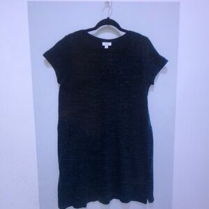 Black Short Sleeve Dress